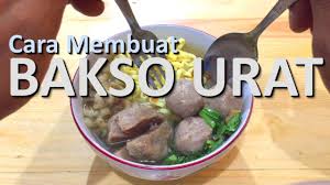 Campurkan tepung beras dengan susu dan aduk hingga merata. Cara Membuat Bakso Urat Youtube