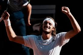 Zverev winced and tsitsipas raised his right. 0wgkbtb Gsa9wm