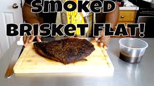 You may ask how long it takes to smoke a brisket. Smoked Brisket Flat Recipe For Beginners Bbq Beef Brisket Youtube