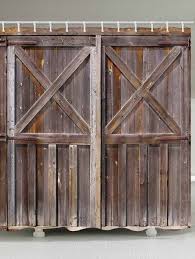 Wooden Door Print Shower Curtain Rustic Shower Curtains Wooden Barn Doors Rustic Curtains