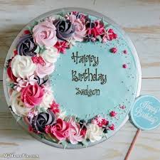 You can write name on birthday cakes images, happy birthday cake with name editor, personalized birthday cake with names to send happy birthday wishes for friends, family members & loved ones via birthdaycake24.com. Happy Birthday Sadgun