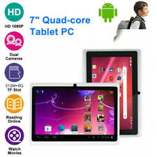 Use your face to unlock . 7 Tableta Android 4 4 Quad Core 512mb 8gb Wifi 3g 16mp Camara Tablet Pc 2 Sim Ebay
