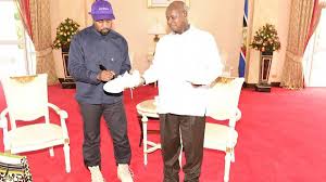 Museveni at his farm in rwakitura. Kanye Gifts Ugandan President Yoweri Museveni A Pair Of Sneakers Cnn
