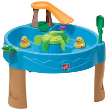 Water Table Duck Pond Outdoor Activity Center Slide And Splash Seaway Fun Kids Ebay Kids Water Table Best Water Table Sand And Water Table
