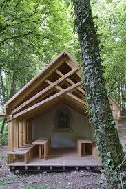 Capilla St Genevieve Obika Architecture Estructuras De Madera Arquitectura Religiosa Arquitectura