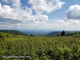 The exact time in rogers Hike Mount Rogers Virginia State Highpoint From Massie Gap At Grayson Highlands State Park