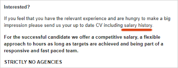 Cover Letter Salary History And Requirements Suffolkkitchens Co Uk