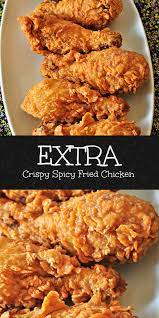 Extra Crispy Spicy Fried Chicken Crazy Cooking Challenge Recipe Chicken Recipes Spicy Fried Chicken Fried Chicken Recipes