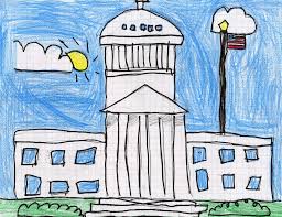 I made this tutorial with some simplification to help older students see all that lovely detail. Draw The Us Capitol Building Art Projects For Kids Kids Art Projects Classroom Art Projects Art Lessons