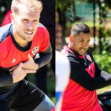 Super Focused Goalkeepers Bdejongg And Leelangeveldt Stellenboschfc Proudlystellenbosch Goa Stellenbosch Football Club