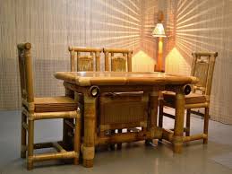 Handcrafted solid teak wood jakarta set furniture. Bamboo Dining Table Set Buy Bamboo Dining Table Set In Vadodara Gujarat