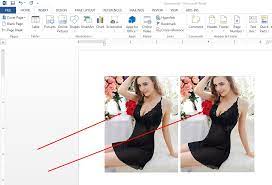 Start by opening your picture which you want to apply the trick. See Through Cloth With Microsoft Word Color Experts International