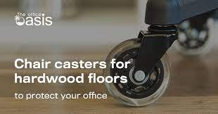 Unlike hardwood floors where you need soft materials like rubber and polyurethane to help you maintain grip and roll smoothly across the surface, you need caster wheels made from hard materials for carpeted floors. Chair Casters For Hardwood Floors To Protect Your Office The Office Oasis
