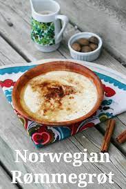 Rommegrot Norwegian Cream Pudding Recipe Nordic Recipe Scandinavian Food Viking Food