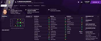 Dejan kulusevski born 25th april 2000, currently him 21. Dejan Kulusevski Fm 2021 Player Rating Reviews Fm Scout