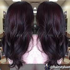 While ariel's signature shade flatters those with paler skin tones, a darker cherry red hue is best for darker. Dark Cherry Merlot Hair Color Black Cherry Hair Color Black Cherry Hair