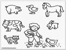 Farm animals are typically the first animals that children learn to recognize (and the animal sounds they make!). Farm Animal Coloring Pages Realistic Coloring Pages Farm Animals Coloring Library