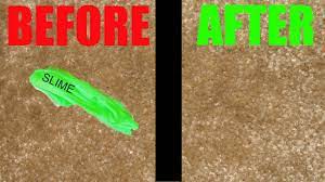 How To Get Slime Out Of Carpet And Clothing Carpet Cleaning Hacks Stain Remover Carpet How To Clean Carpet