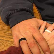 We Love Ours They Seem Really Durable And Fit Perfectly Shelbybooker5 Wedding Ring Bands Silicone Wedding Rings Rings For Men