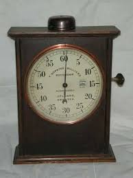A great ambiance with the oceanic décor. Antique Hopkins Billiard Room Time Clock