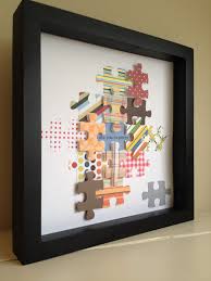 See more ideas about puzzle piece crafts, puzzle crafts, crafts. Pin By Smaher On Hand Job In 2021 Puzzle Piece Crafts Puzzle Piece Art Puzzle Crafts