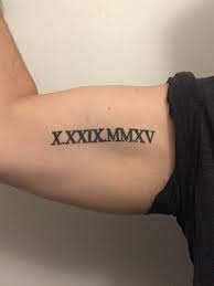 20 Roman Numerals Tattoo For Sentimental Men In 2021 Mens Roman Numeral Tattoo Roman Numeral Tattoo Arm Roman Numerals Tattoo