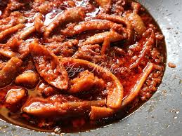 Tengok gambar macam sedap kan. Sambal Sotong Kembang Azie Kitchen