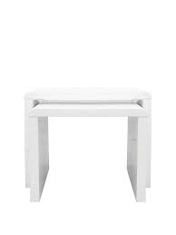 Buy today and spread the cost with a flexible account at littlewoodsireland.ie. Atlantic Nest Of 2 Tables Black Or White Gloss Very Co Uk