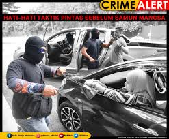 Check spelling or type a new query. Polis Diraja Malaysia Royal Malaysia Police Crime Alert Hati Hati Taktik Pintas Sebelum Samun Mangsa Jika Anda Sedang Memandu Kereta Dan Berasa Seperti Sedang Diekori Oleh Kenderaan Yang Mencurigakan Pastikan