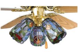 This product offers a 4 pack of clear transitional style replacement glass shades. Stained Glass Ceiling Fan Light Shades Ideas On Foter
