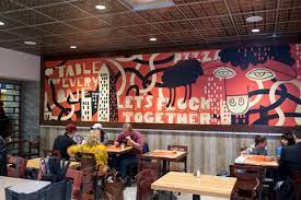 20 Of The Best Wall Murals In Restaurants Around The World Updated List Mural Wall Art Wall Murals Mexican Restaurant Design