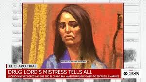 Lucero guadalupe sanchez testified about her relationship with the cocaine kingpin, blaming him for turning her into a drug trafficker. El Chapo Trial Lucero Guadalupe Sanchez Lopez Joaquin Guzman S Mistress Describes His Naked Escape From Authorities Cbs News