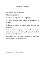 En cuanto se dé la señal, cada . Utiliza El Siguiente Espacio Para Redactar El Instructivo De Algun Juego De Patioplizz Es Urgente Brainly Lat