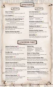 View the menu, check prices, find on the map, see photos and ratings. Cactus Jack S Grill Watering Hole Menu In Laconia New Hampshire