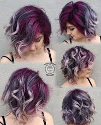 Purple Ombre Short Hair Hair Styles Short Hair Styles Purple Hair
