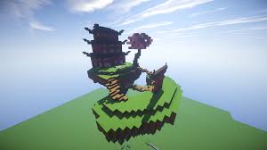 The wisteria tree forest biome; Bridges Map Cherry Blossom Hypixel Minecraft Server And Maps
