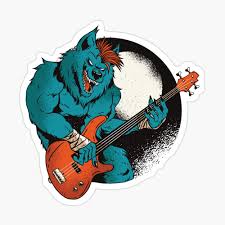 Check spelling or type a new query. Graphic Wolf Playing Guitar Musician Graphic Guitar Lover Greeting Card By 6thave Redbubble
