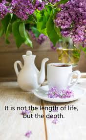 How About Have A Cup Of Coffee And Enjoy A Sight Of Flower When You Need The Quotes Inspiration Tea Coffee Cups Flower Tea
