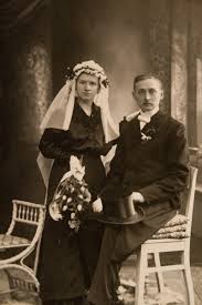 The trend of wearing an all white wedding dress dates back to royalty of victorian times. Here Are The Real Truly Weird Origins Behind Wedding Traditions