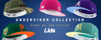 Combining a solid color with subtle herringbone print and vertical stripes on the brim has a way of adding an adorable look even to the most boring colors. New Era Cap Ultimate Patch Undervisor Collection At Lids Lids Blog