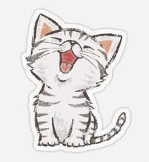 Dessin Chat Cat Chaton Mignon Kitten Cat Art Print Cat Art Animal Drawings