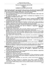 Histoire collège vogt première a c d mini session février 2020. Setul 2 Teste De Antrenament Bareme Bac Istorie 2020 Update 24 Aprilie 2020 Materiale De Istorie