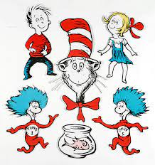 Dr Seuss Characters Large Dr Seuss Characters 2 Sided Classroom Decor Eureka School Dr Seuss Pictures Dr Seuss Art Dr Seuss Books