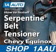 How To Replace Serpentine Belt Tensioner 05-09 Chevy Equinox