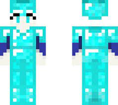 Skins that look like this but with minor edits. Diamond Queen Minecraft Skins