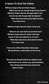 A Hymn To God The Father In 2020 God The Father Father Poems John Donne Poems