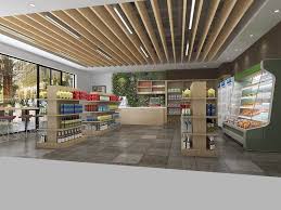Grocery Shop 3d Model For Download Cgsouq Com Grocery Shop Shop Interiors Grocery