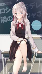 dermar tokidoki bosotto russia-go de dereru tonari no alya-san alisa  mikhailovna kujou feet pantsu seifuku skirt lift | 974815 | yande.re