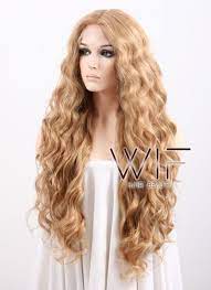 Wavy Golden Blonde Lace Front Synthetic Wig Lf244 Lace Wigs Styles Best Lace Front Wigs Blonde Lace Front Wigs