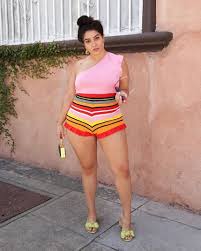 13 Chic Pool Party Outfits To Try This Summer Who What Wear Plus Size Summer Outfit Pool Party Outfits Body Suit Outfits
